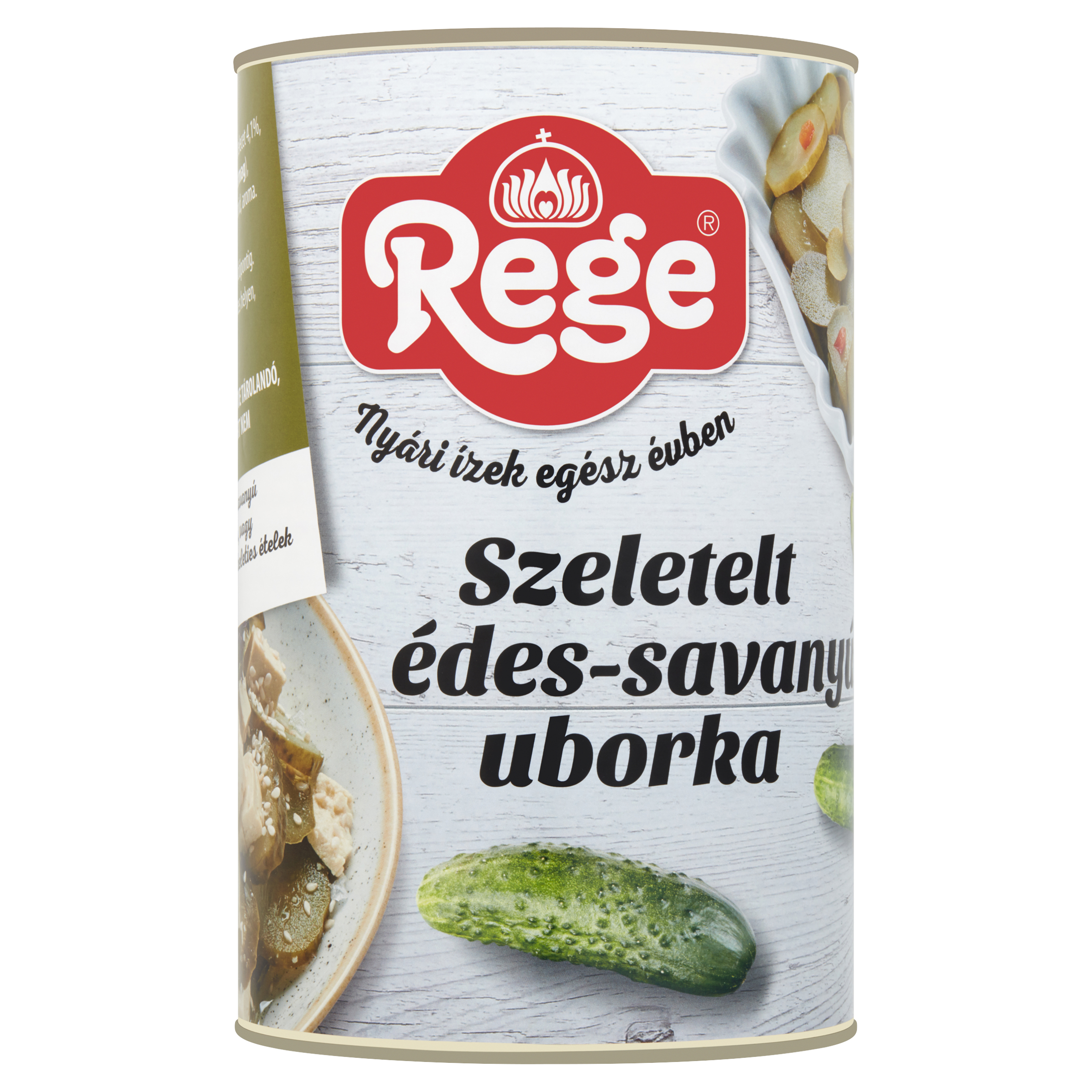 REGE Szeletelt édes-savanyú uborka 4250ml